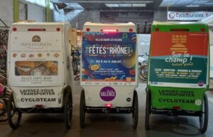 CYCLOTEAM 3 cyclos avec pub