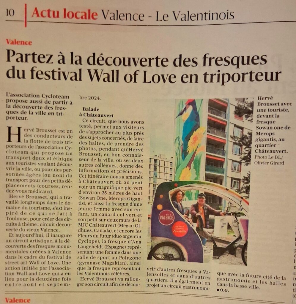 CYCLOTEAM - Dauphiné Libéré avril 2025