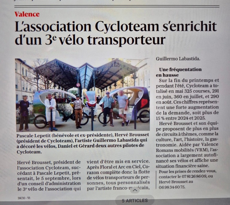 Dauphiné Libéré du 9 septembre 2025