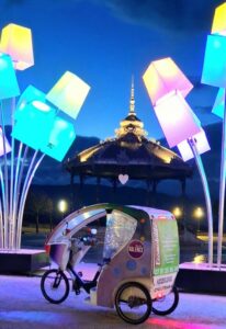 CycloTEAM Fééries Hiver - kiosque Peynet 2025