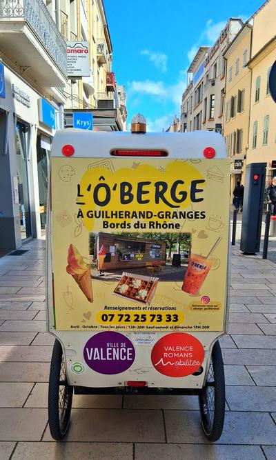 CycloTEAM affichage L'O'Berge